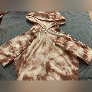 Garage Tie Dye Zip Up
